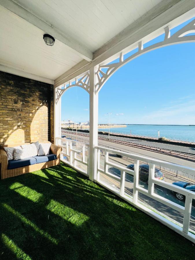 Flat 4 Marine Parade House, 1 East Cliff- Next To Dover Port, White Cliffs, Beach, Castle מראה חיצוני תמונה